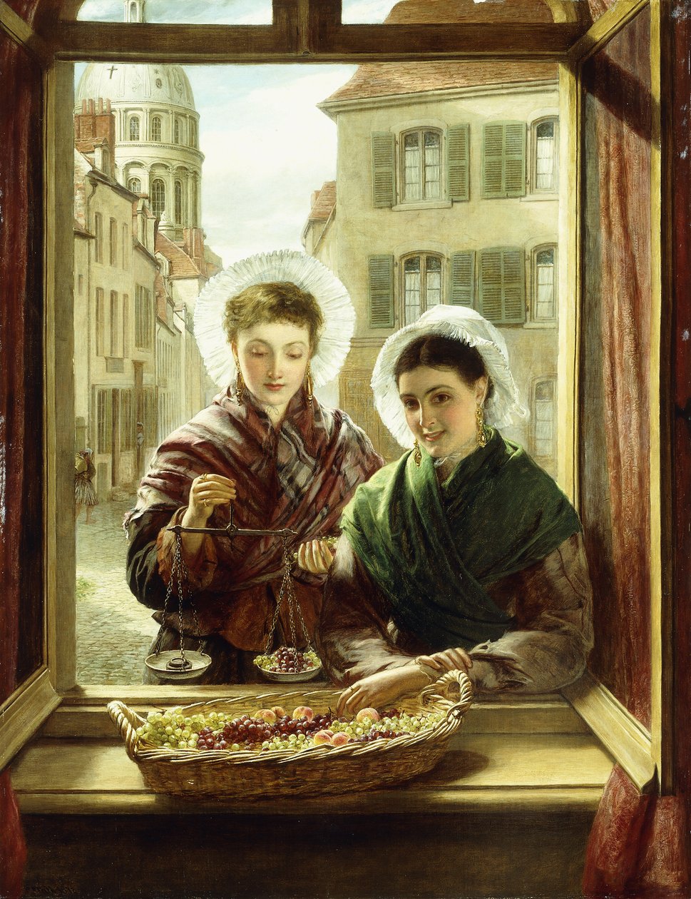 An meinem Fenster, Boulogne von William Powell Frith