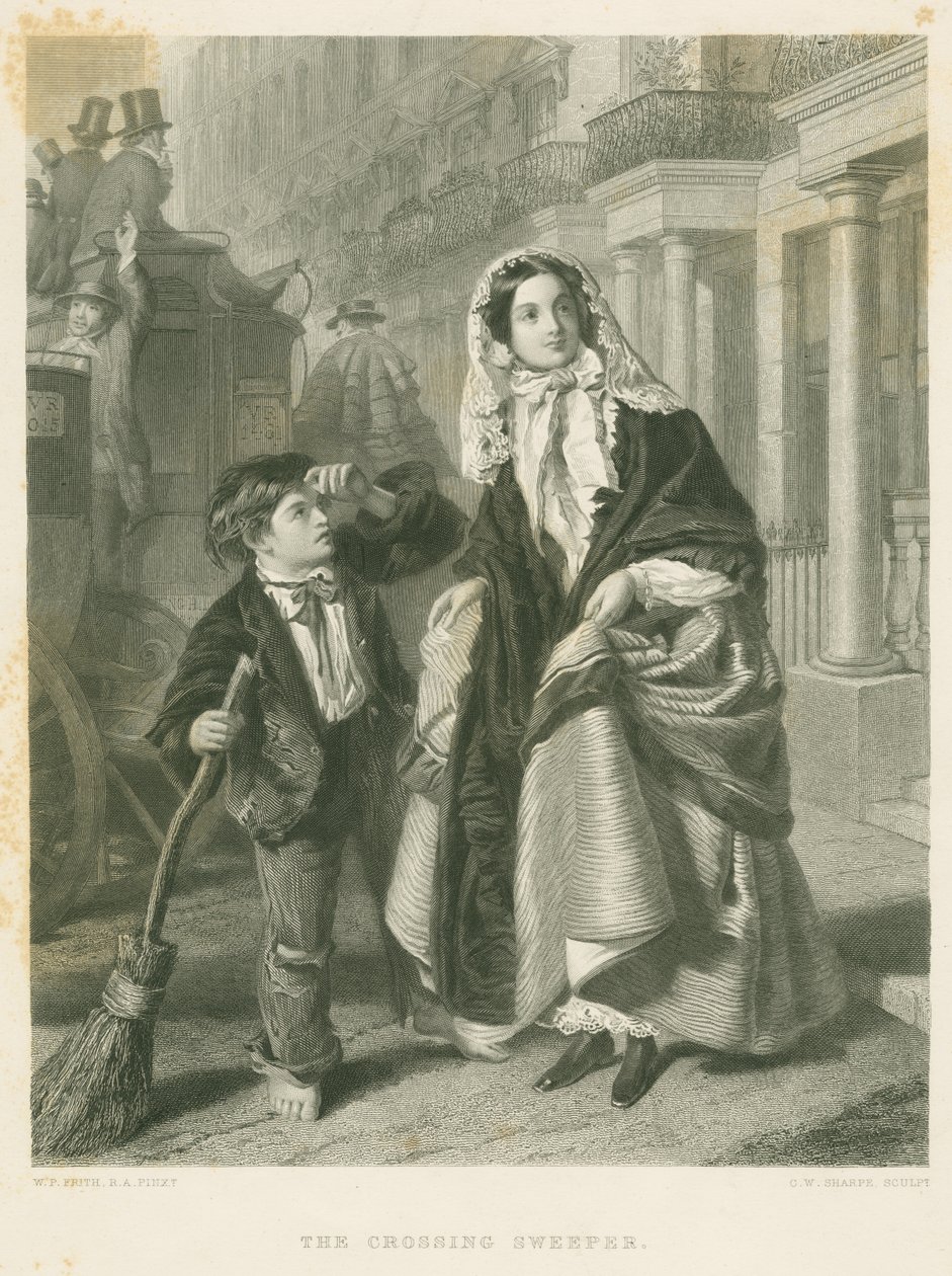 Bleak House: Der Straßenkehrer von William Powell Frith