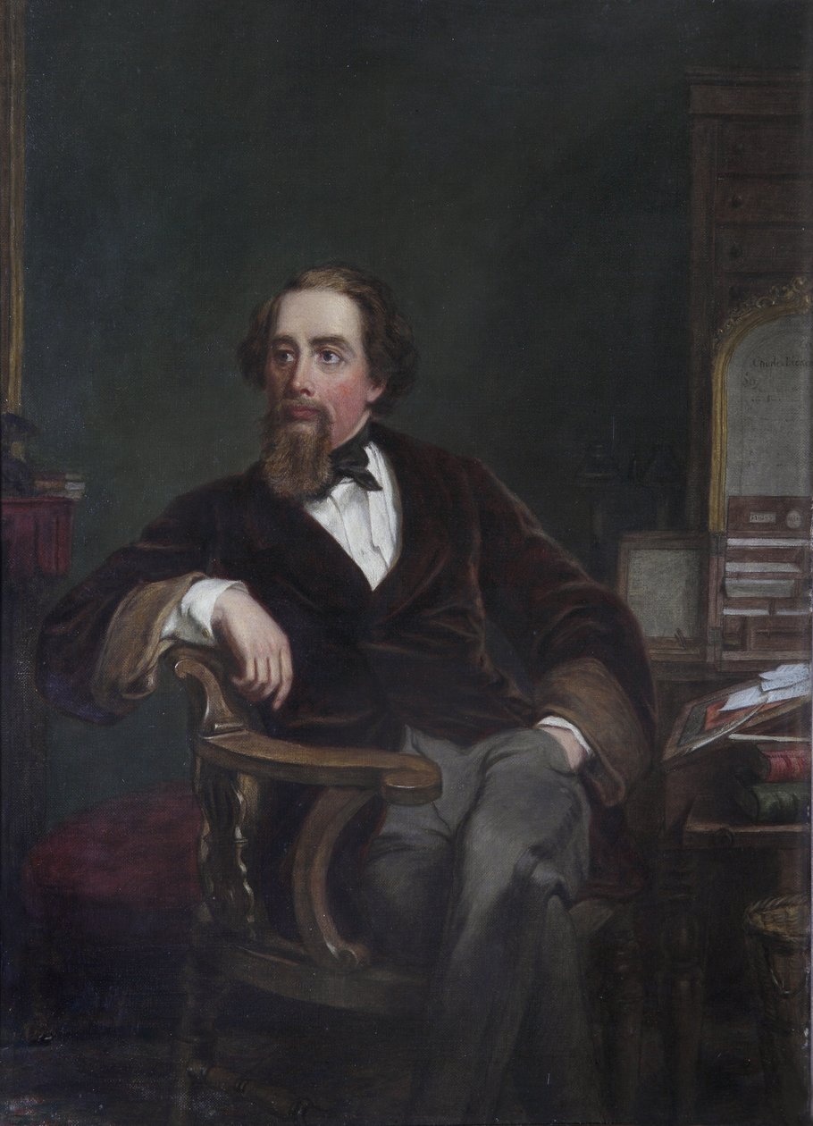 Charles Dickens, 1886 von William Powell Frith