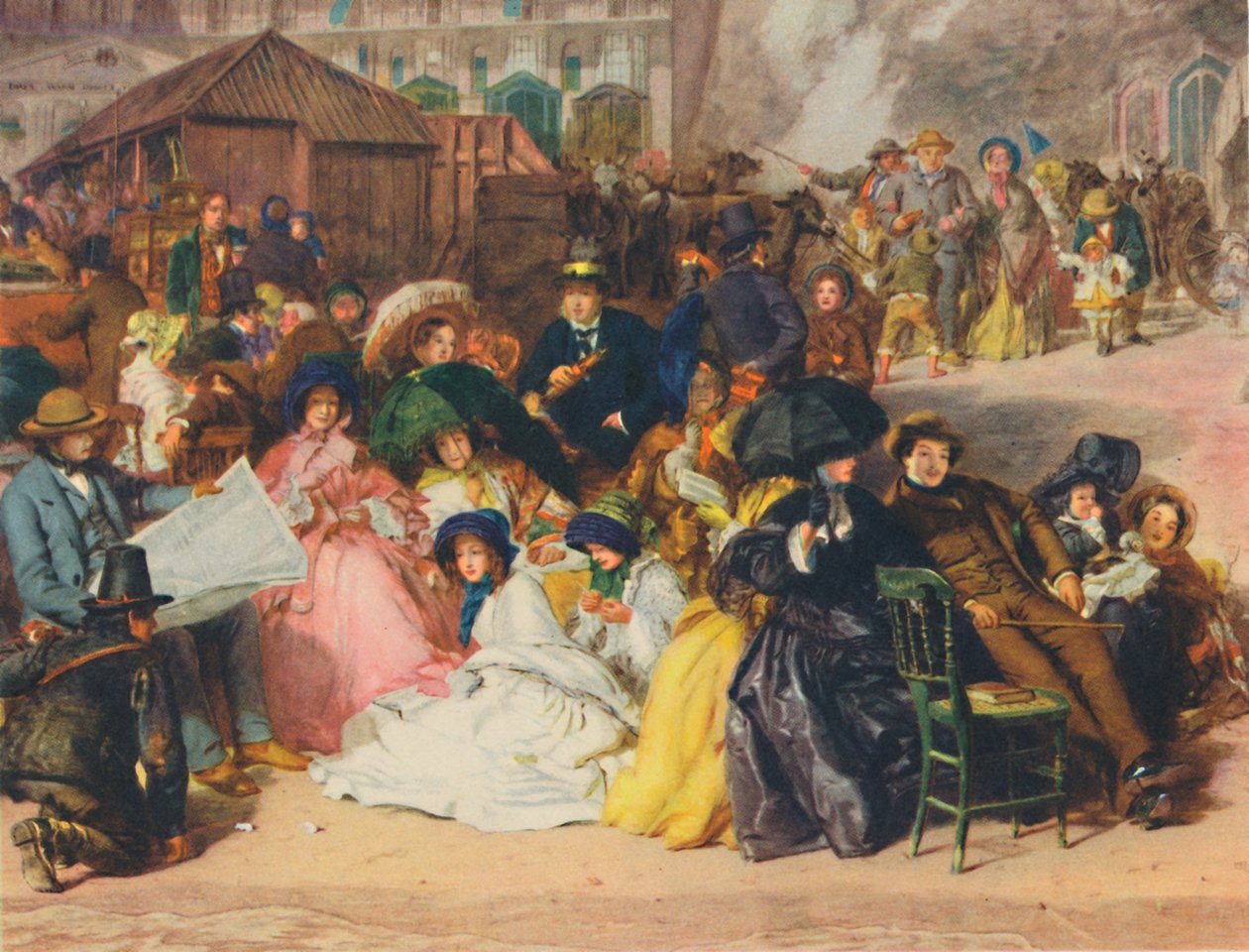 Ramsgate Sands, 1854, 1948 von William Powell Frith