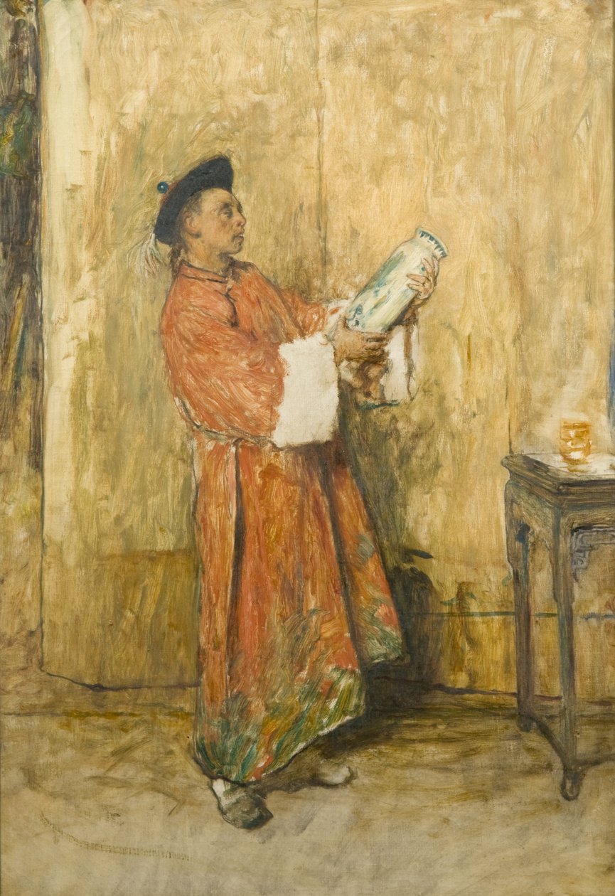 Der Kenner - Nachmittagsskizze von William Quiller Orchardson