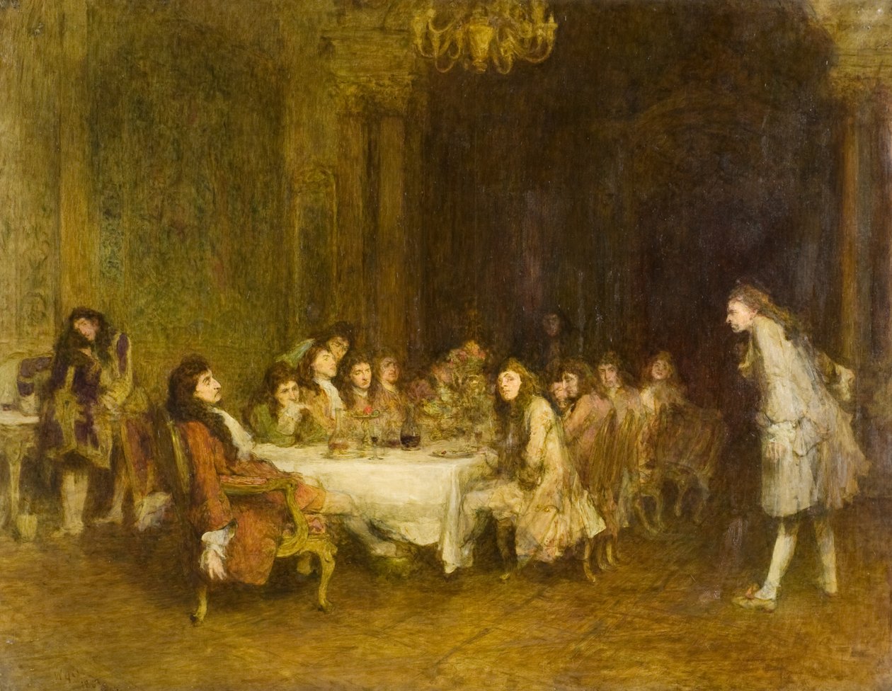 Der Voltaire-Vorfall von William Quiller Orchardson