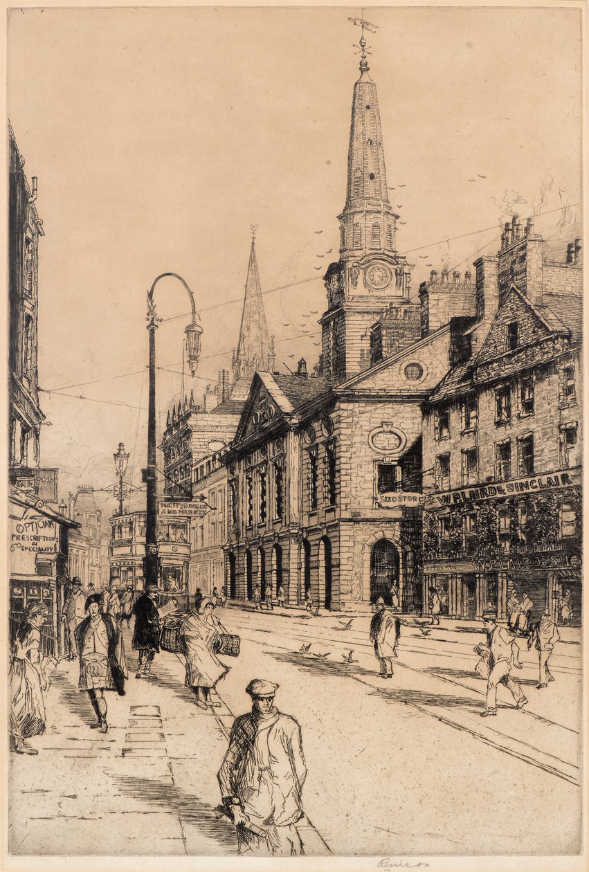 Altes Rathaus, Dundee, ca. 1930 von William Renison