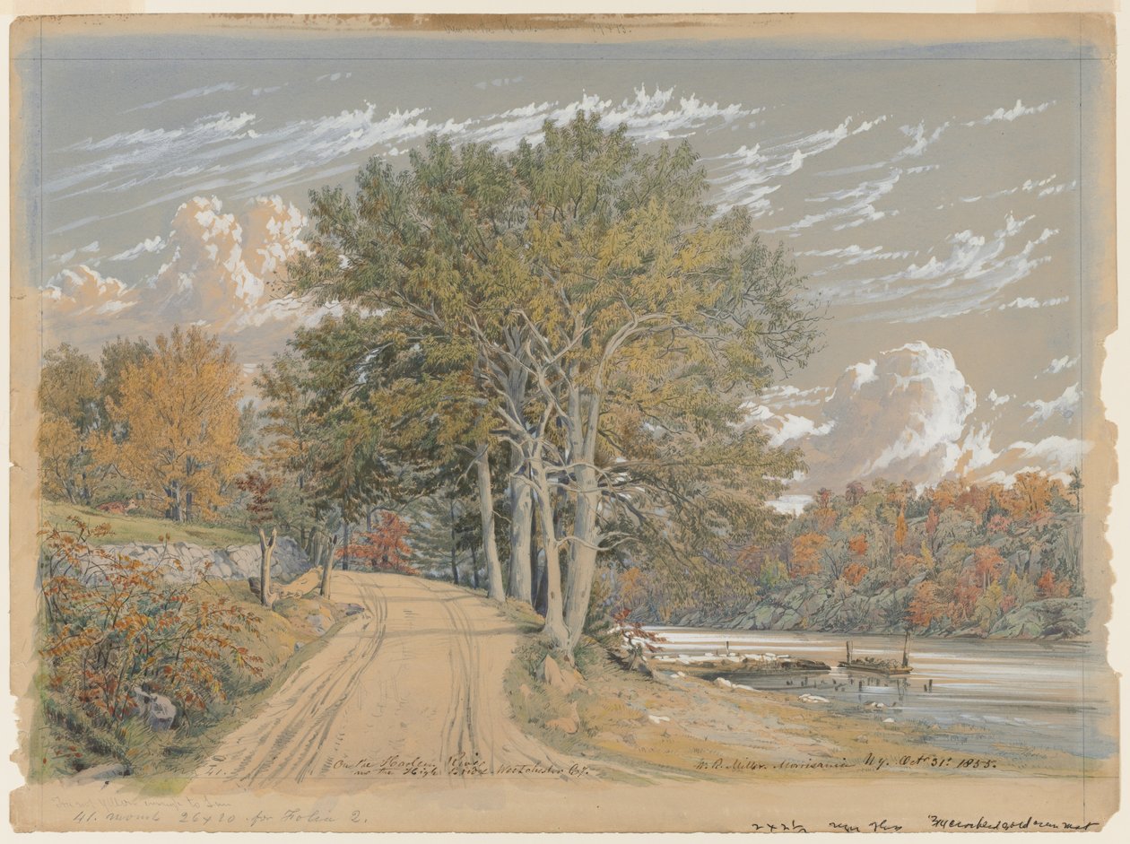 Am Harlem River von William Rickarby Miller