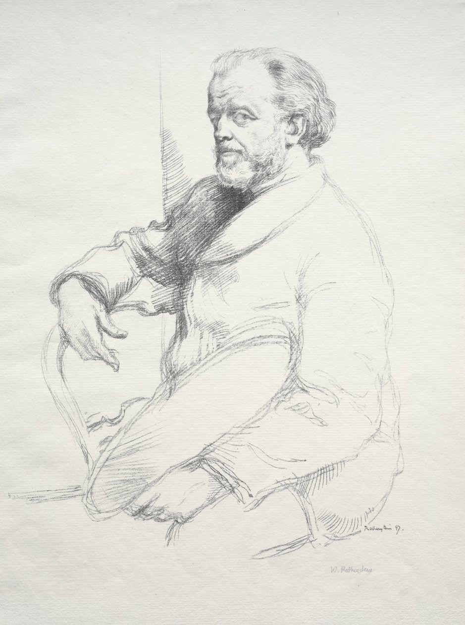 Henri Fantin-Latour, 1897 von William Rothenstein