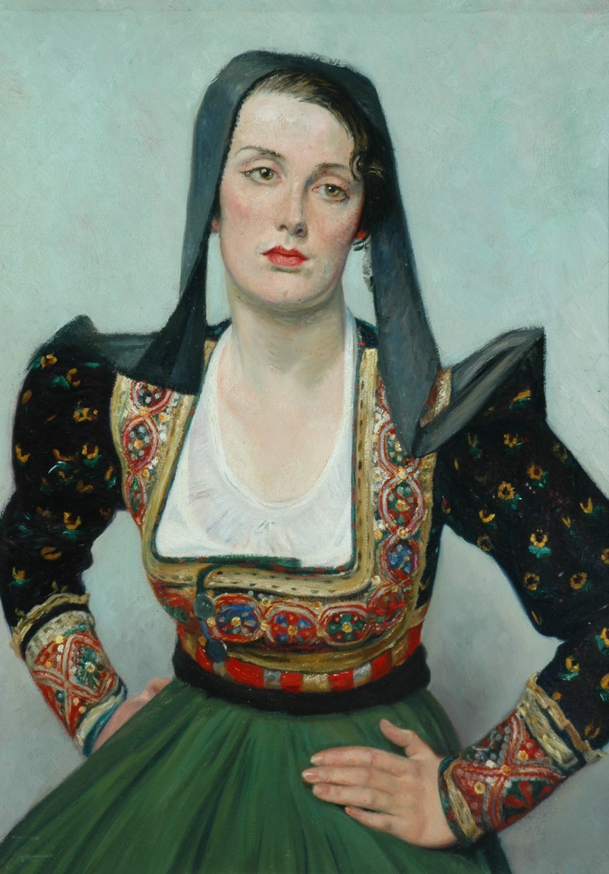 Miss Grant von William Rothenstein
