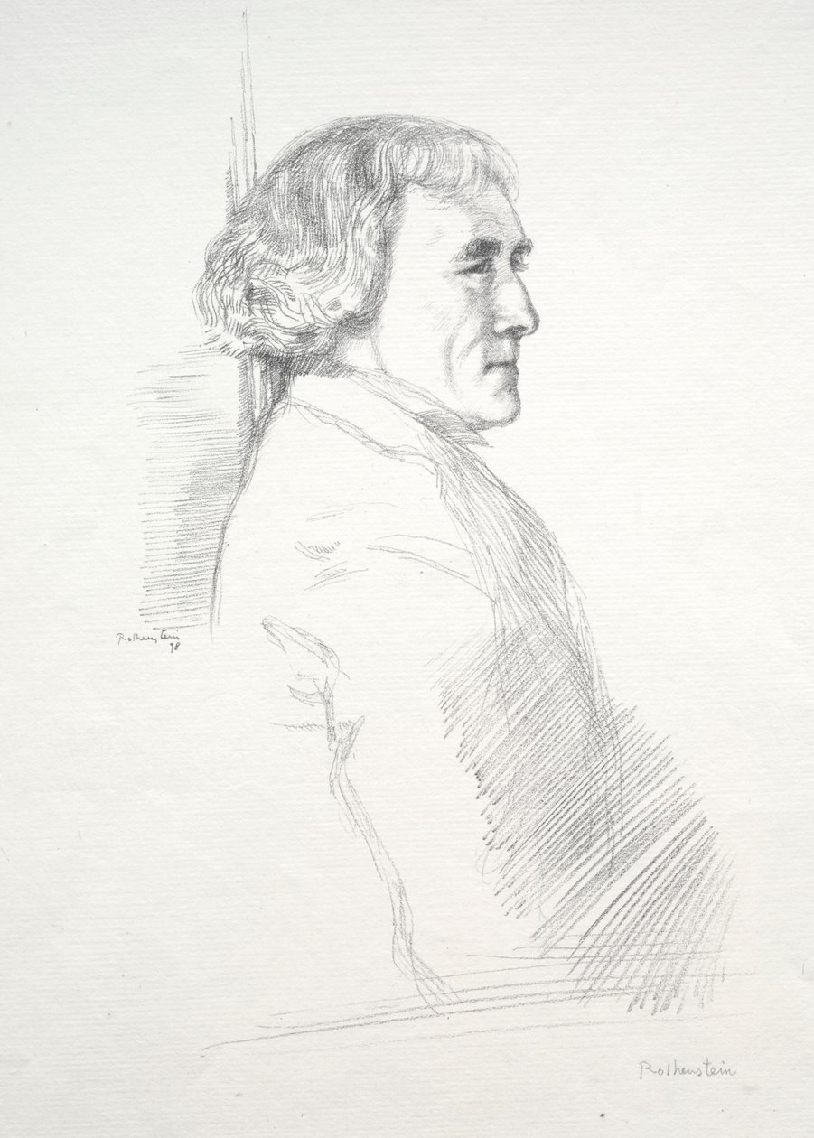 Sir Henry Irving von William Rothenstein