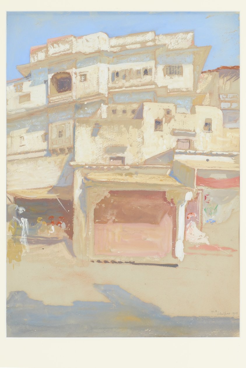 Udaipur von William Rothenstein