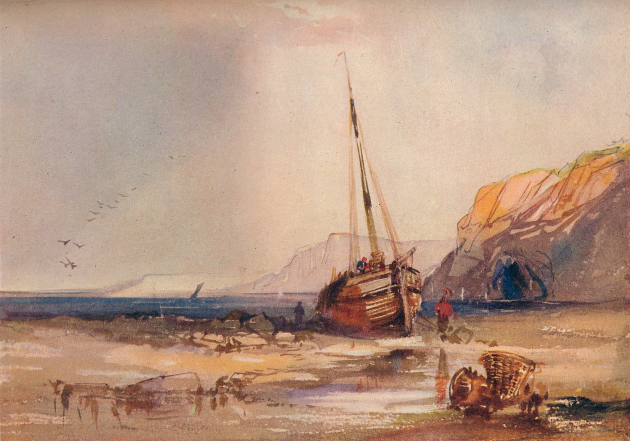 Strandszene, um 1840 von William Roxby Beverley