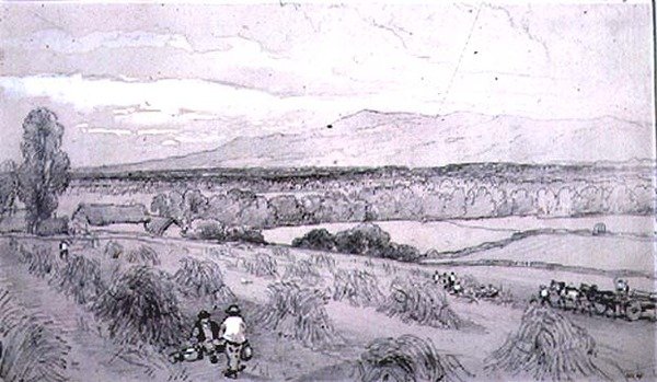 Ernteszene von William Roxby Beverly