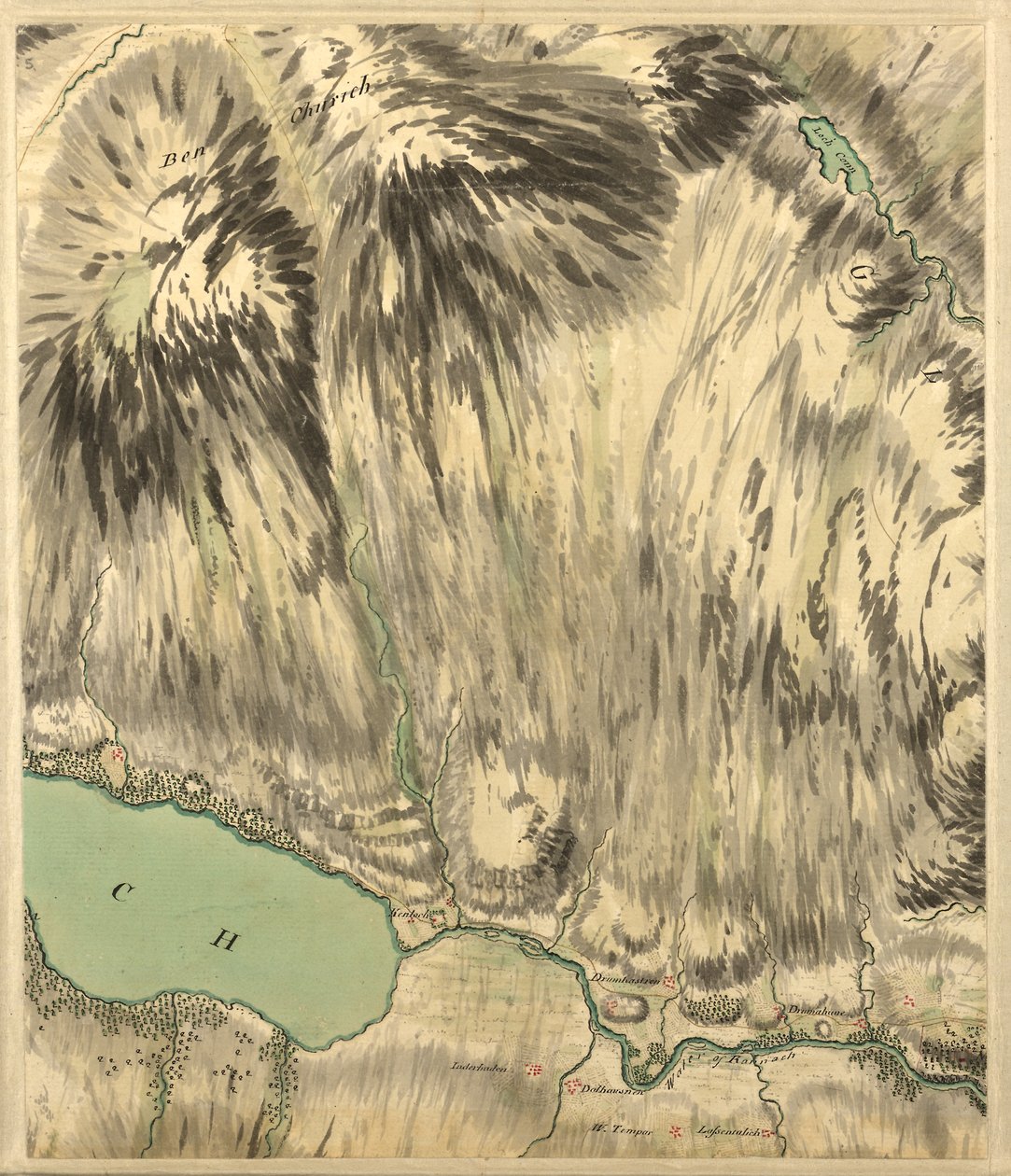 Roy Military Survey of Scotland von William Roy