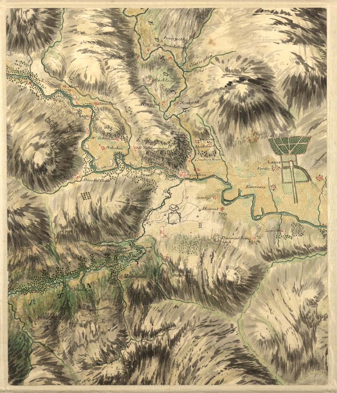 Roy Military Survey of Scotland von William Roy
