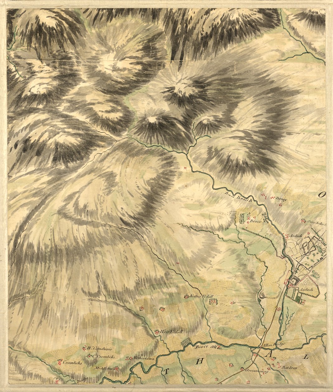 Roy Militärische Vermessung von Schottland von William Roy