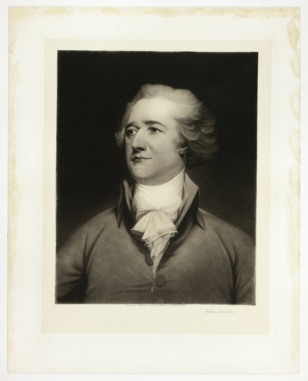 Porträt von Alexander Hamilton von William Sartain