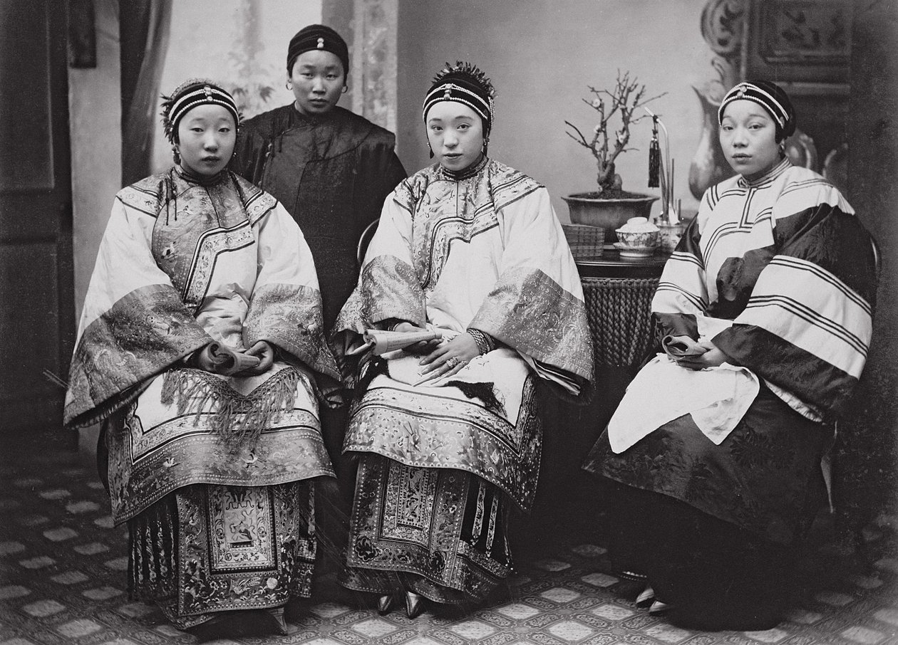 Chinesische Frauen, ca. 1880 von William Saunders