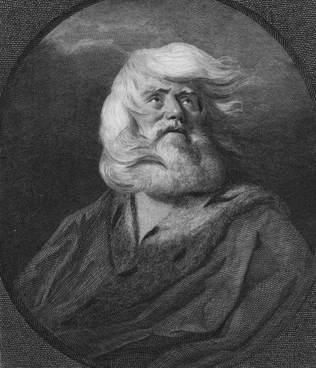 König Lear, um 1800 von William Sharp