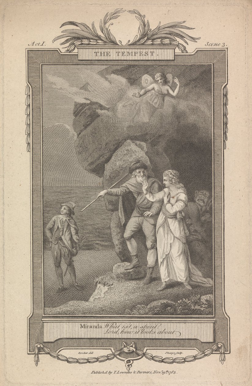 Der Sturm, Akt I Szene 3 von William Sharp