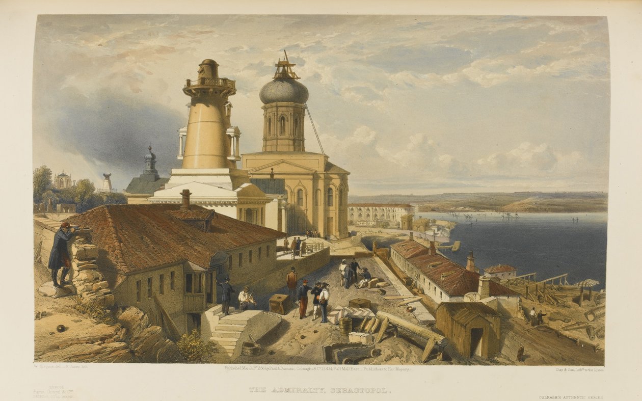 Das Admiralität, Sewastopol von William Crimea Simpson