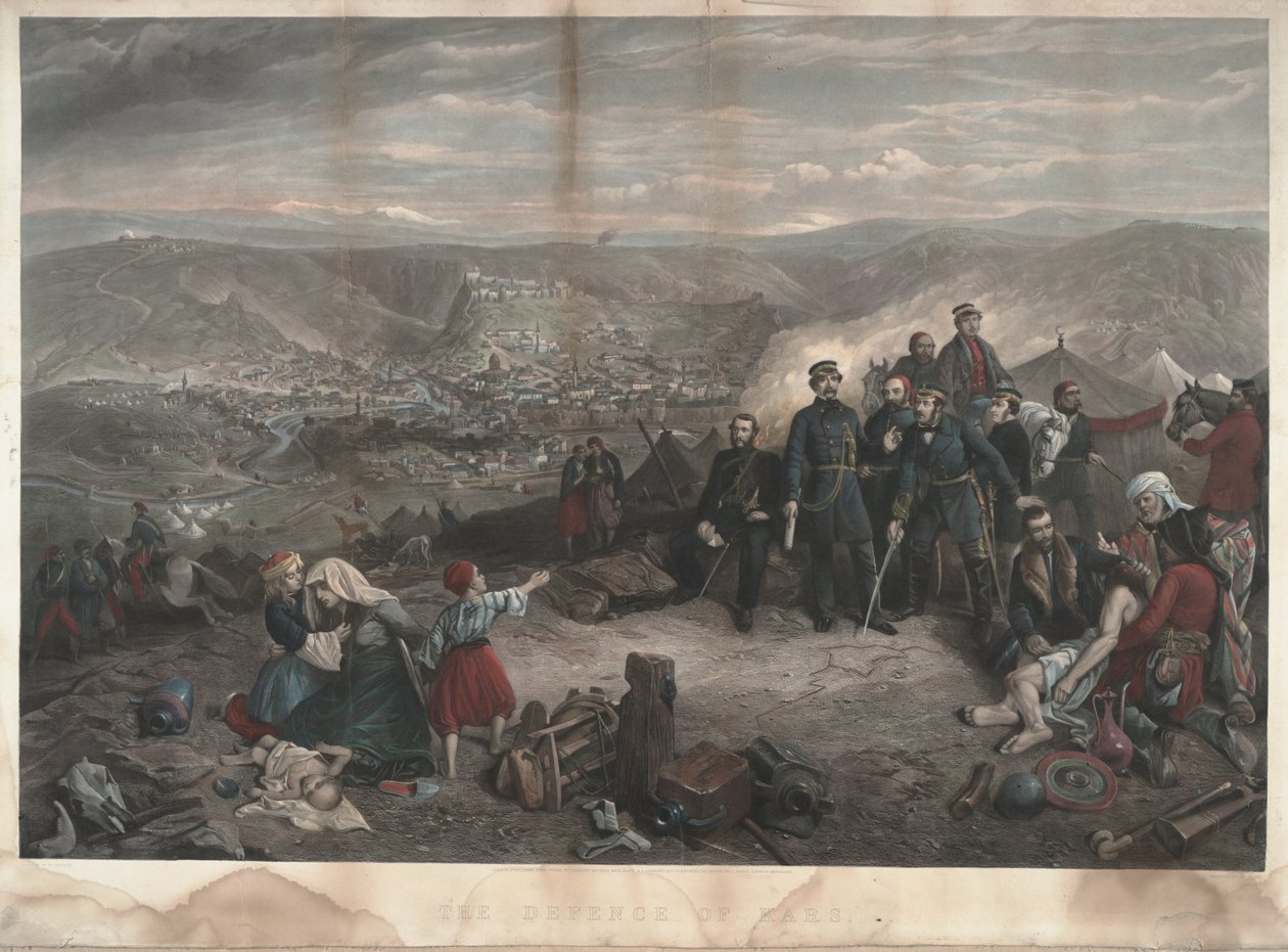 Die Verteidigung von Kars von William Crimea Simpson