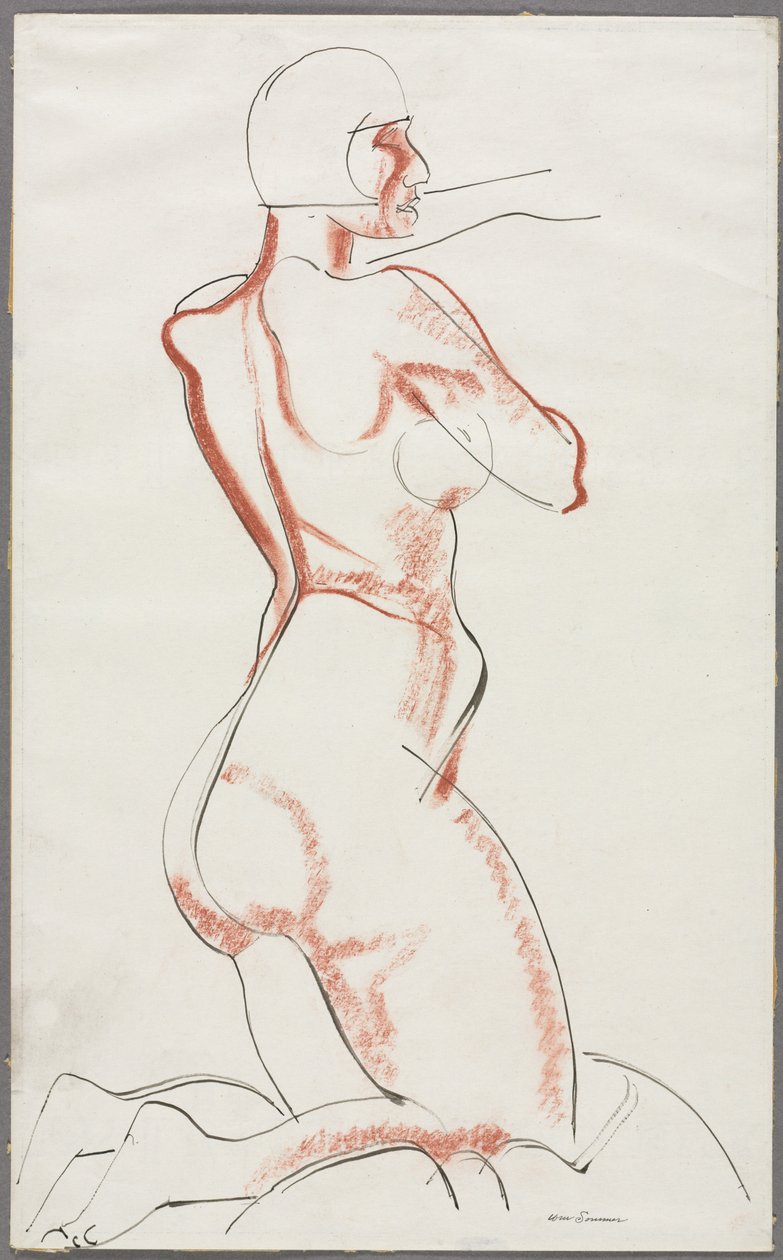 Nackte Figur von William Sommer