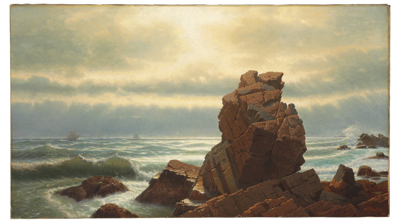 Pulpit Rock, Nahant von William Stanley Haseltine