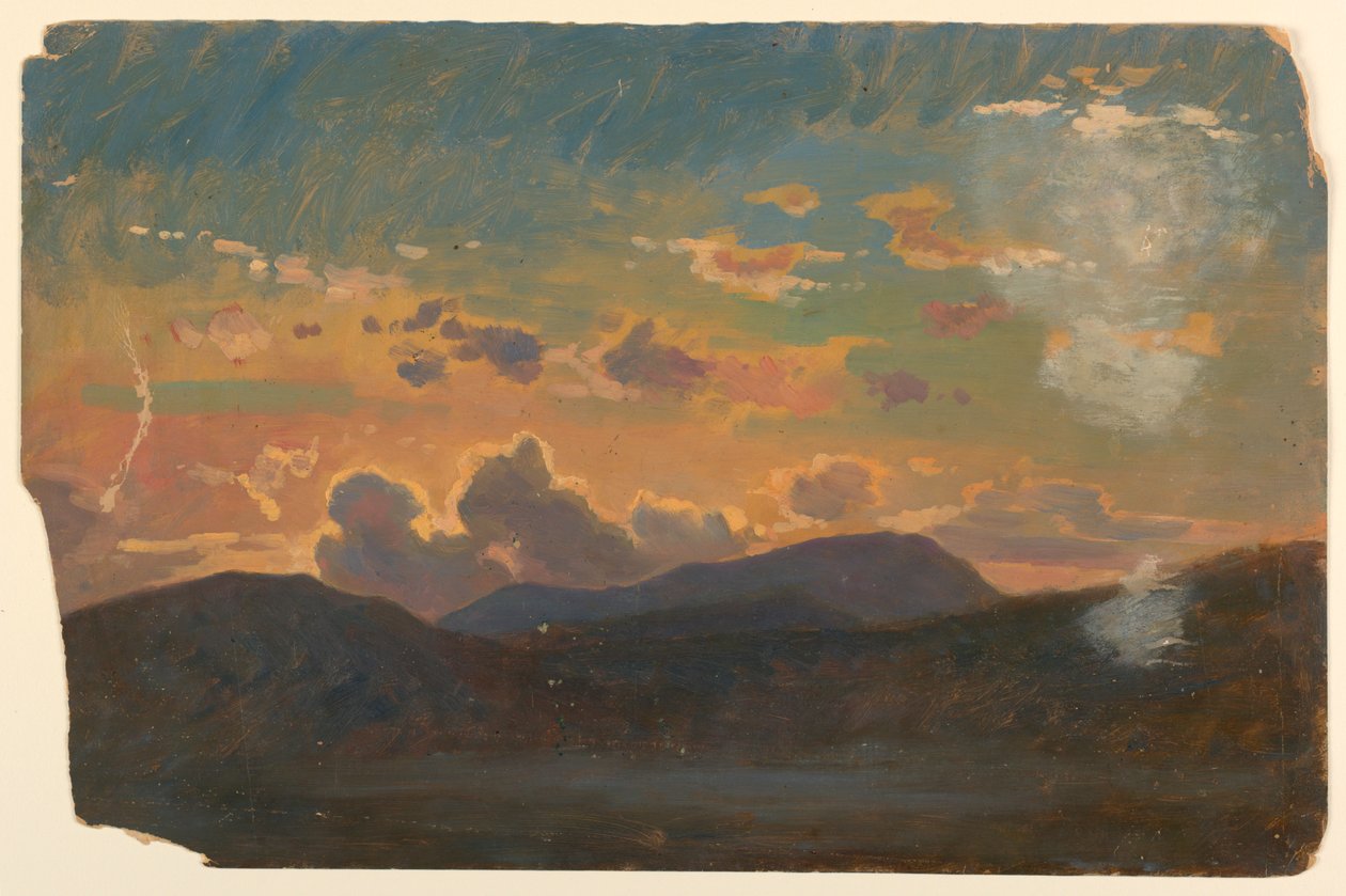 Studie von Wolken von William Stanley Haseltine