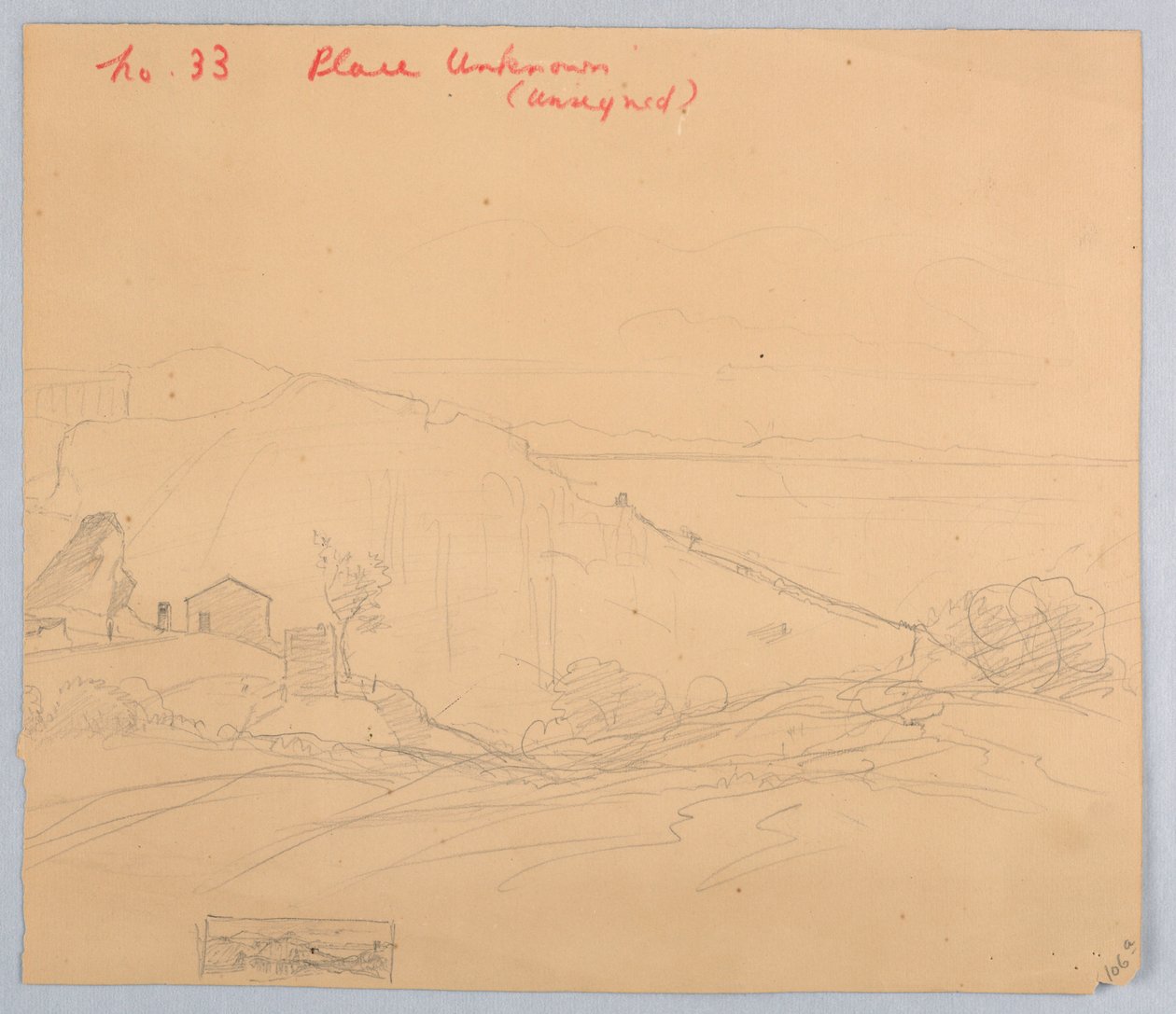 Studie einer Landschaft von William Stanley Haseltine