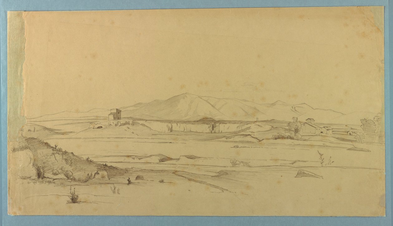 Studie einer Landschaft von William Stanley Haseltine