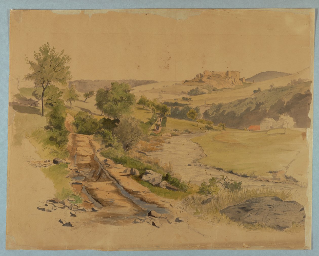 Studie einer Landschaft von William Stanley Haseltine