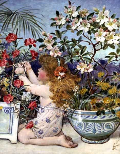 Das Blumenmädchen von William Stephen Coleman
