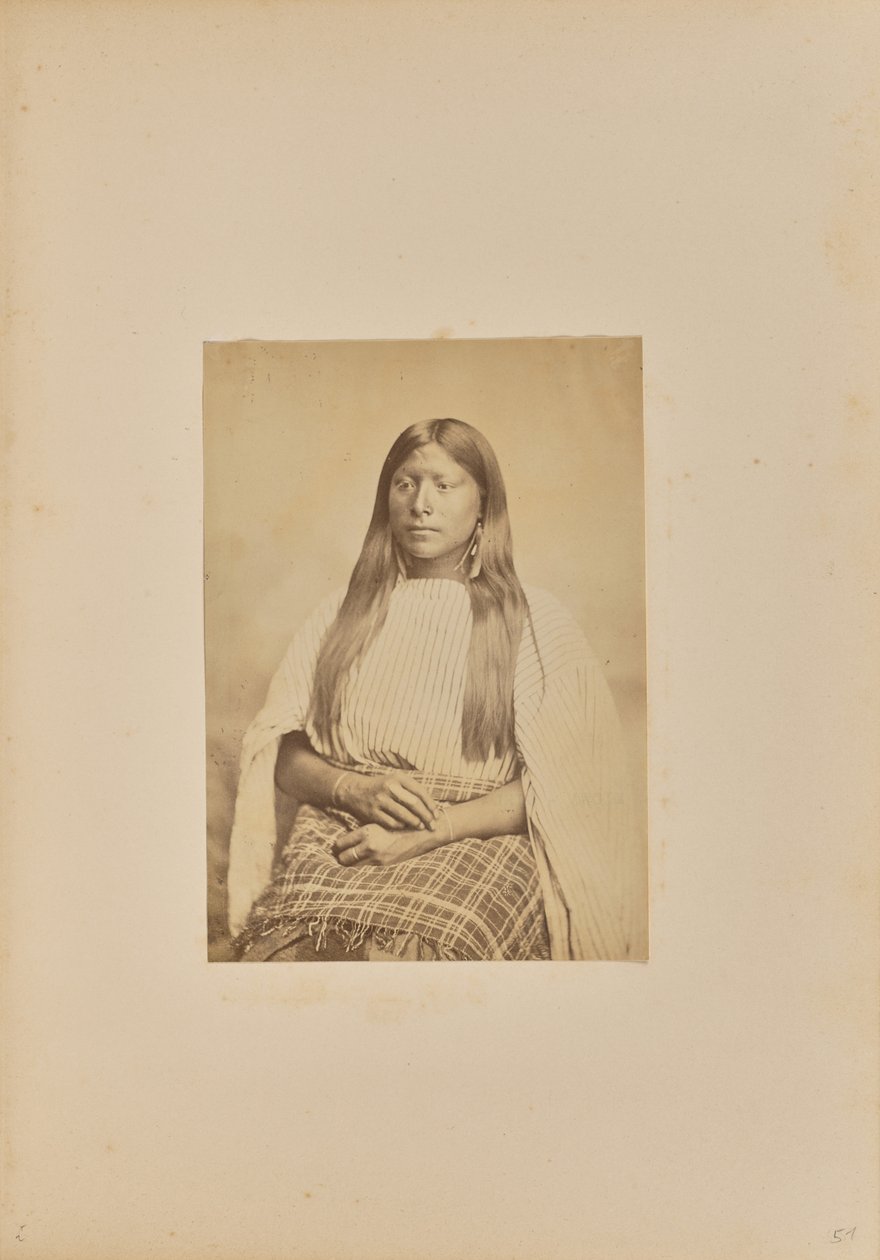 Kiowa-Mädchen von William Stinson Soule