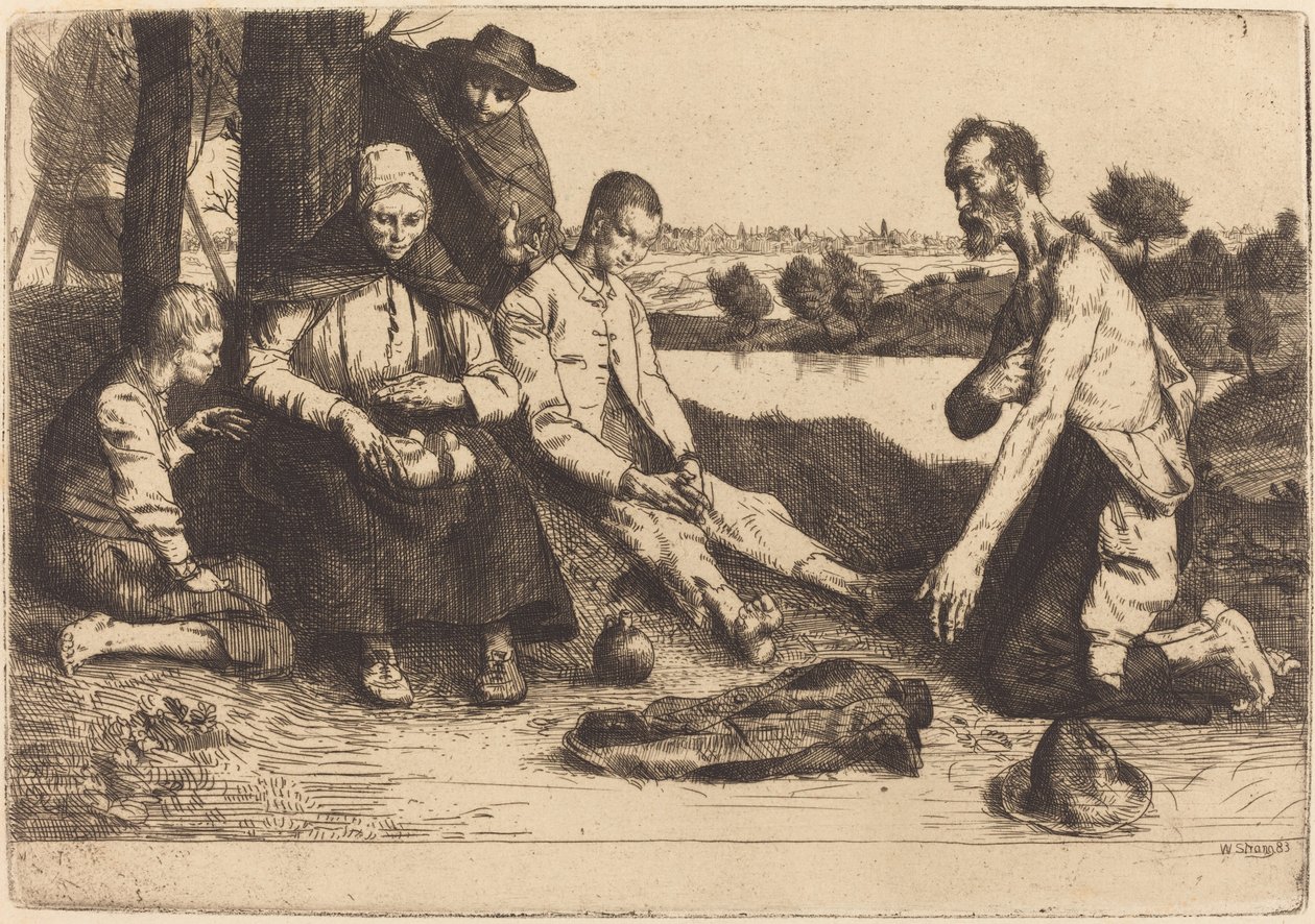Essenszeit von William Strang
