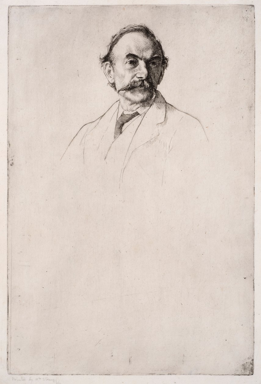 Porträt von Thomas Hardy Nr. 1 von William Strang