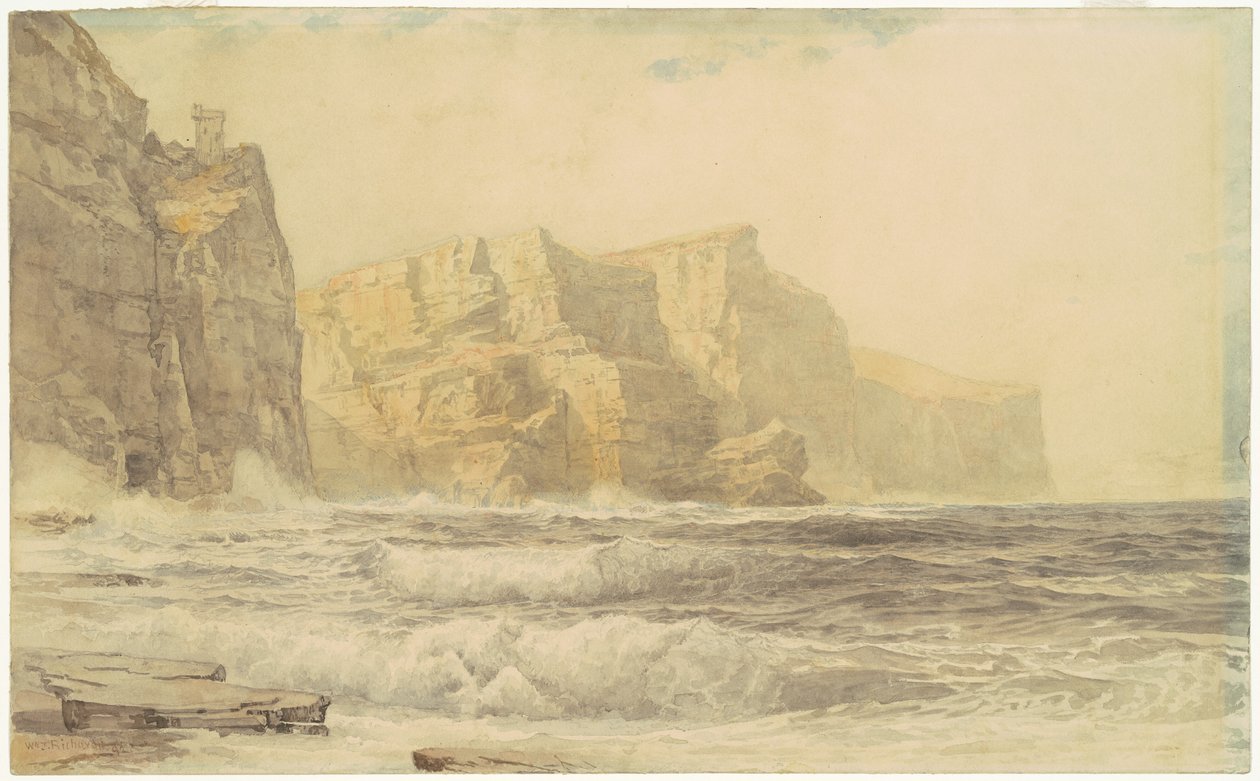 Baldart Castle, Kilkee, County Clare, Irland von William Trost Richards