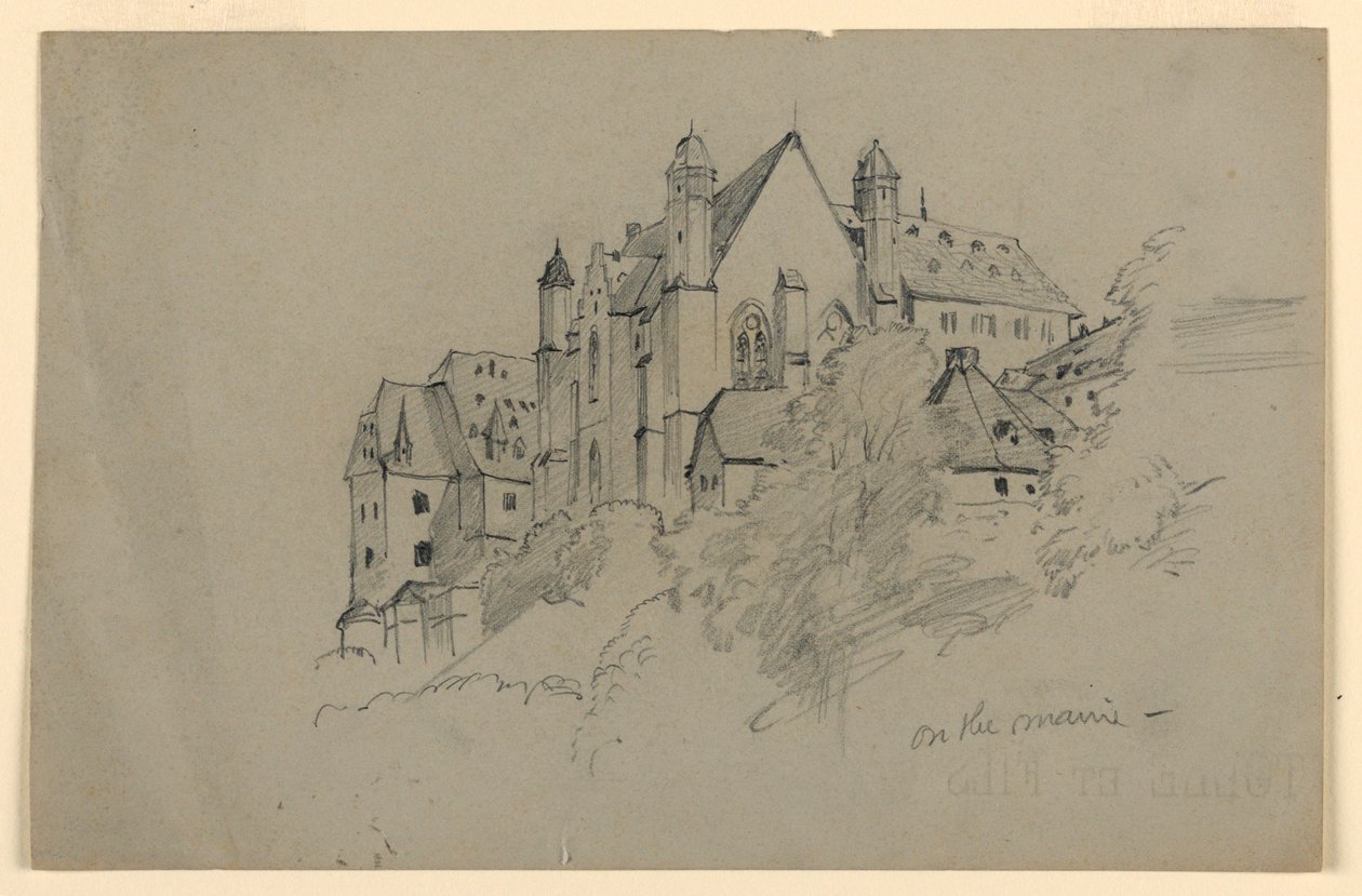 Kirche, Deutschland von William Trost Richards