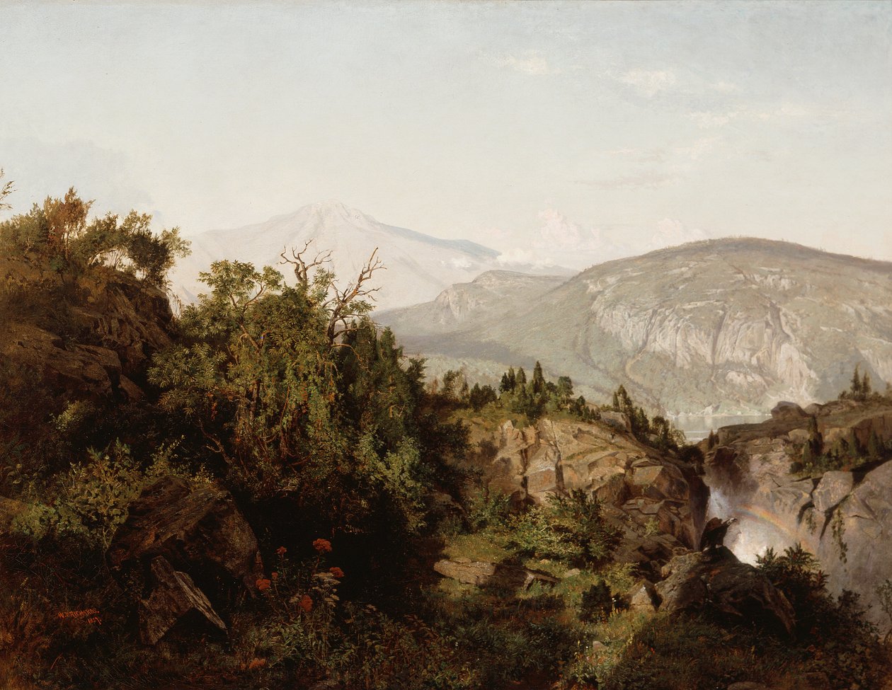 In den Adirondack-Bergen von William Trost Richards