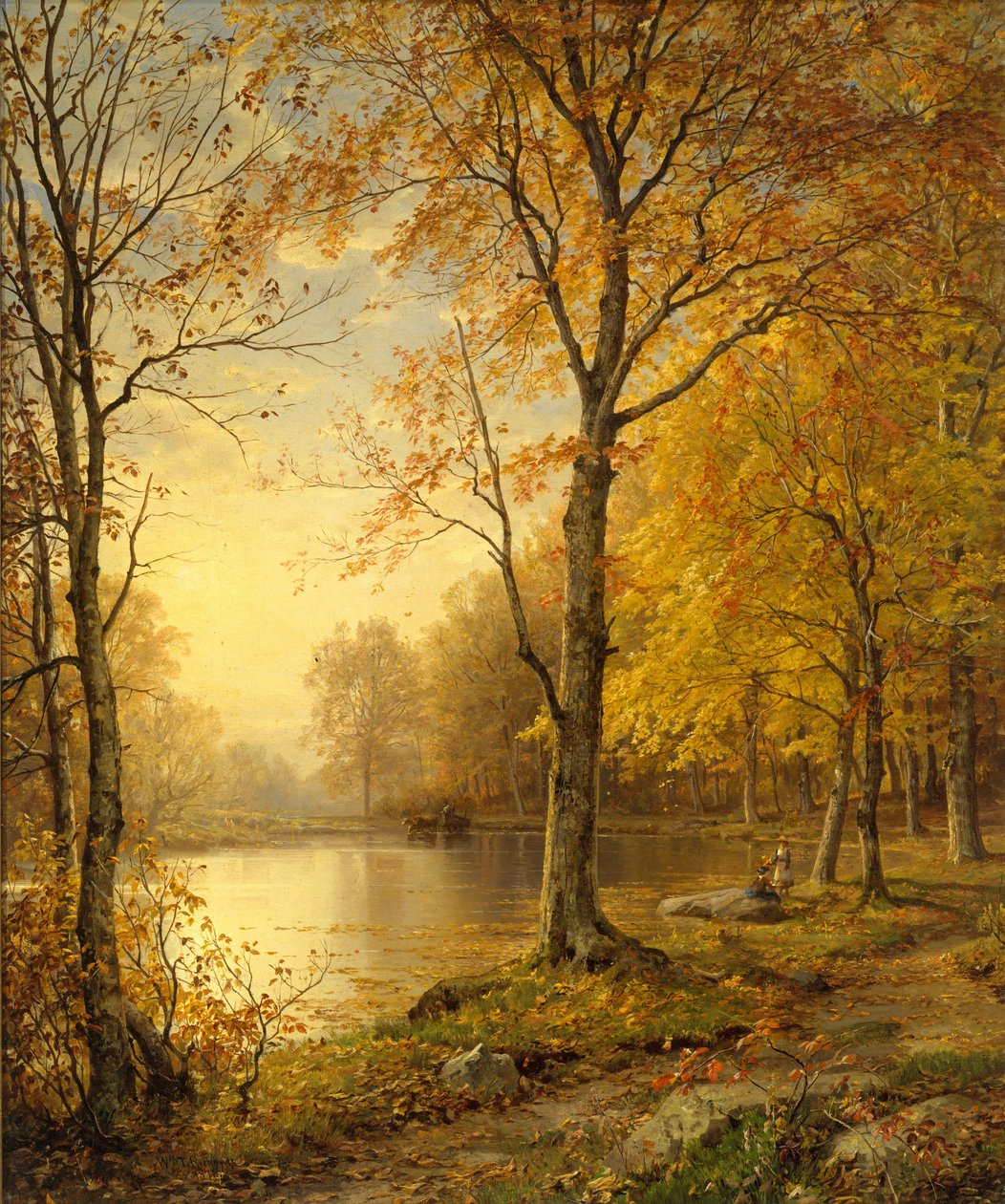 Indian Summer, 1875 von William Trost Richards