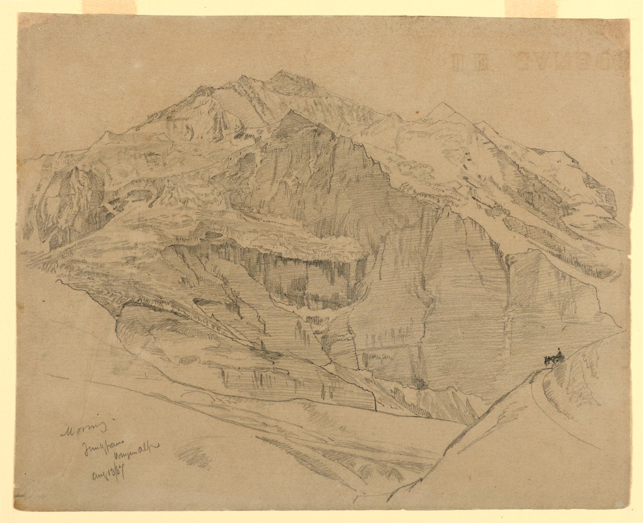 Landschaft, Jungfrau, Schweiz von William Trost Richards