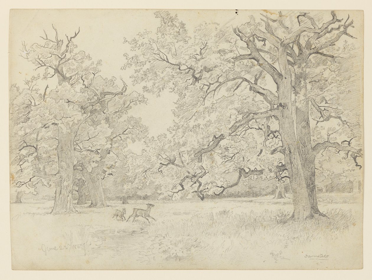 Landschaft, Darmstadt, Deutschland von William Trost Richards