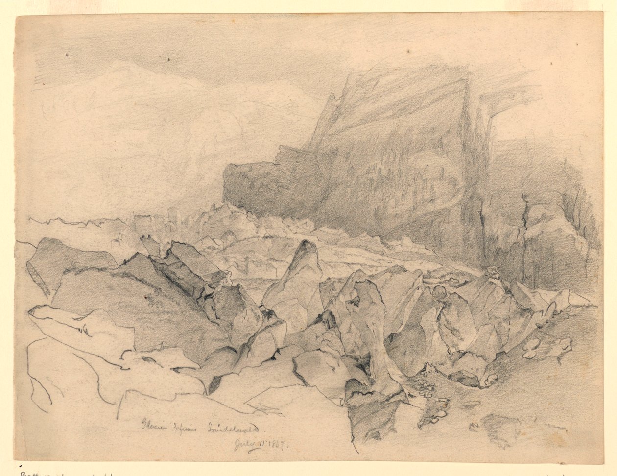 Landschaft, Grindelwald, Schweiz von William Trost Richards