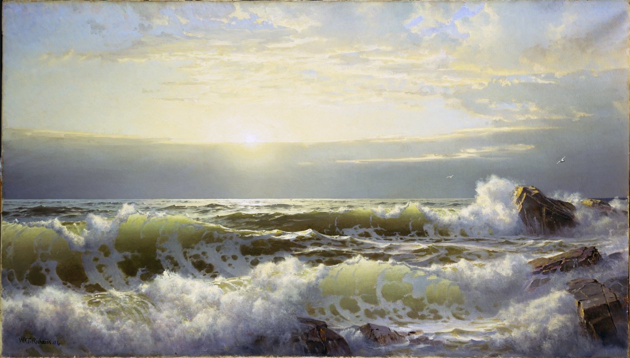 Vor Connecticut, Newport von William Trost Richards