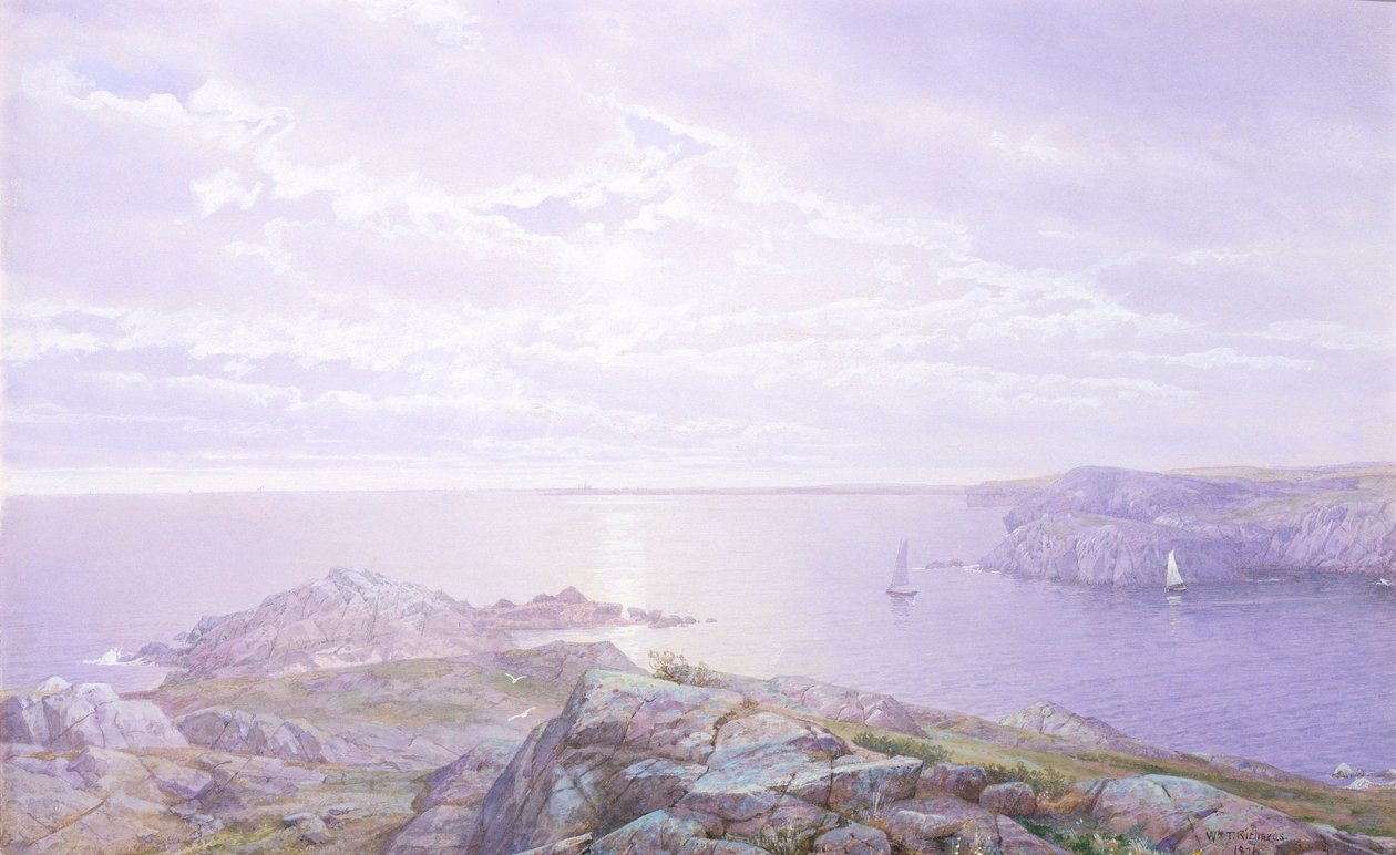 Felsige Bucht von William Trost Richards
