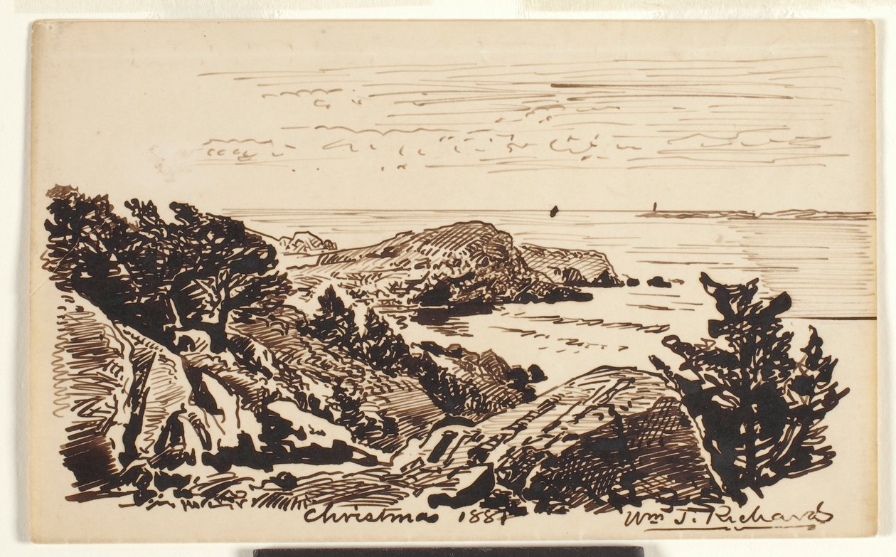 Meereslandschaft von William Trost Richards