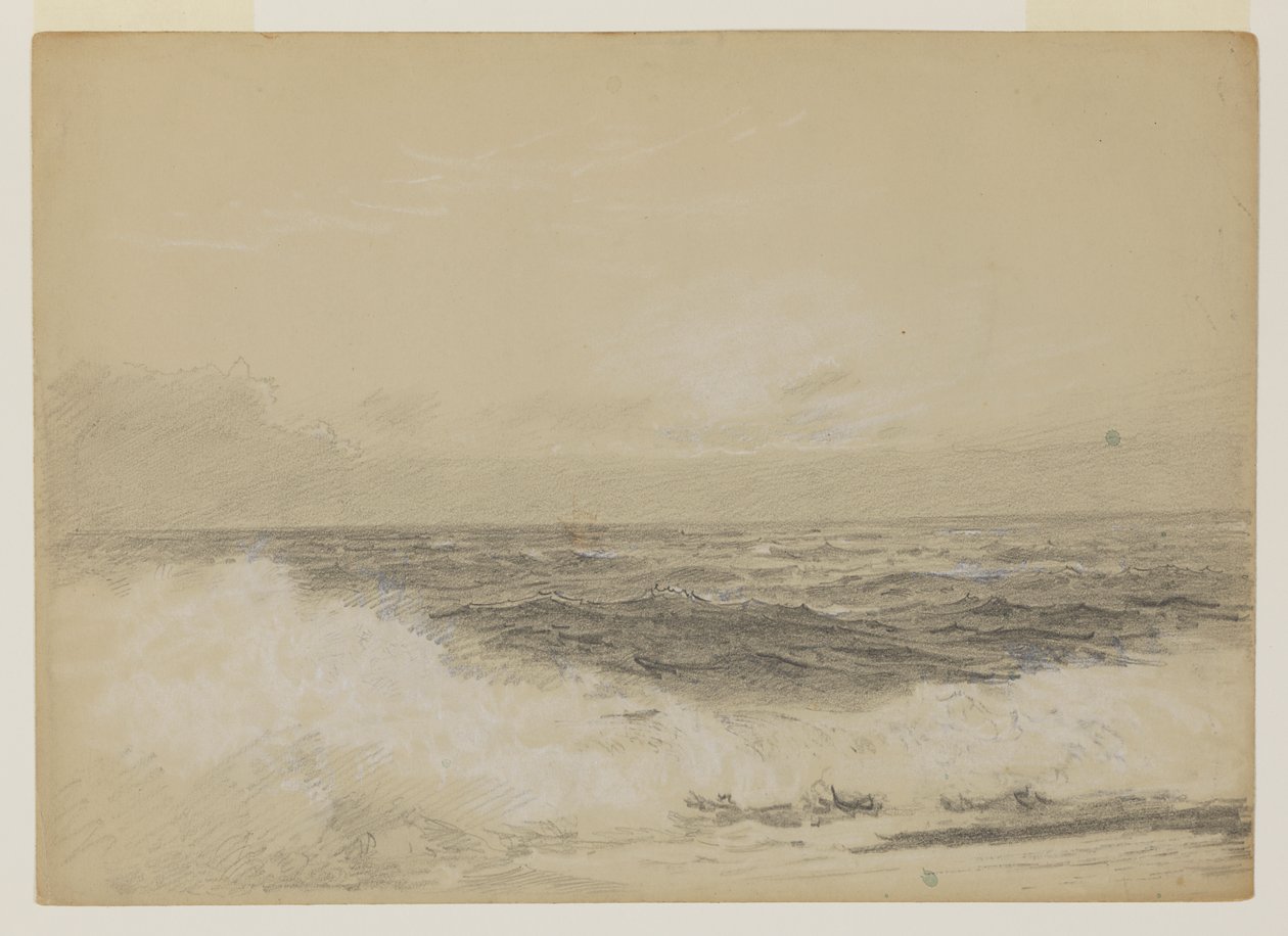 Studie von Wellen von William Trost Richards
