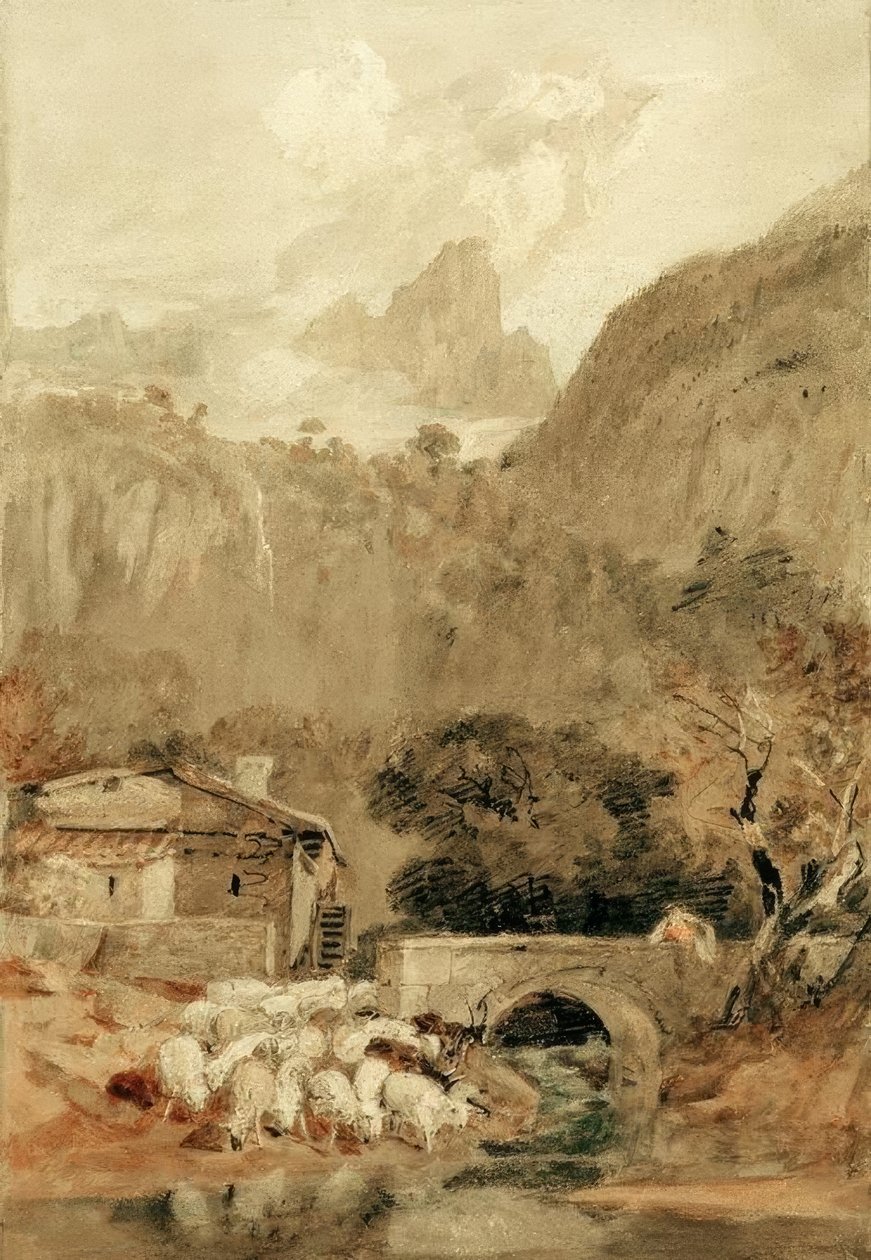 Aiguillette vom Tal der Cluse von Joseph Mallord William Turner