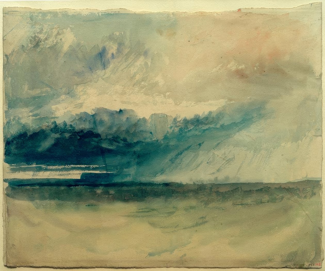 Klippen vom Meer von Joseph Mallord William Turner