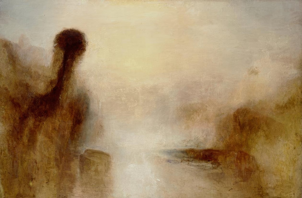 Landschaft mit Gewässer von Joseph Mallord William Turner