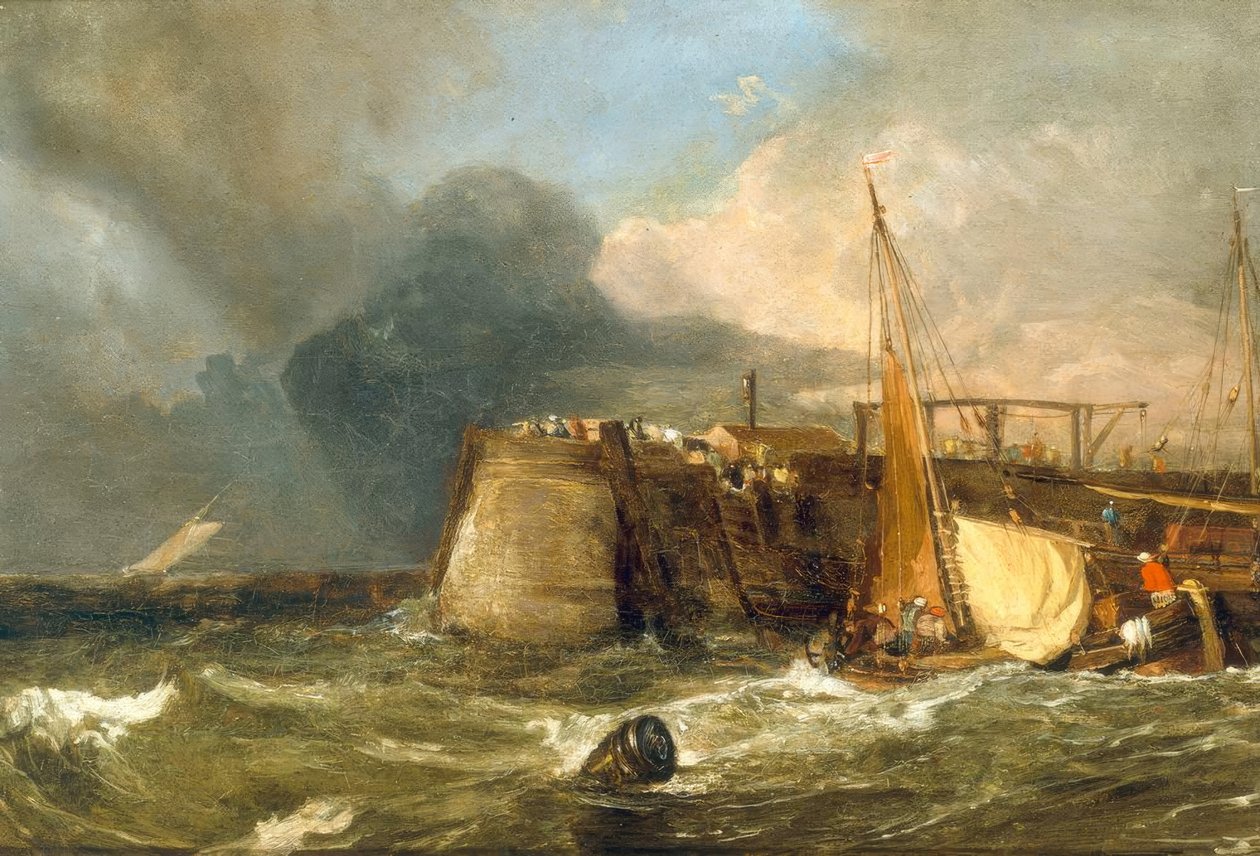 Alter Margate Pier von Joseph Mallord William Turner