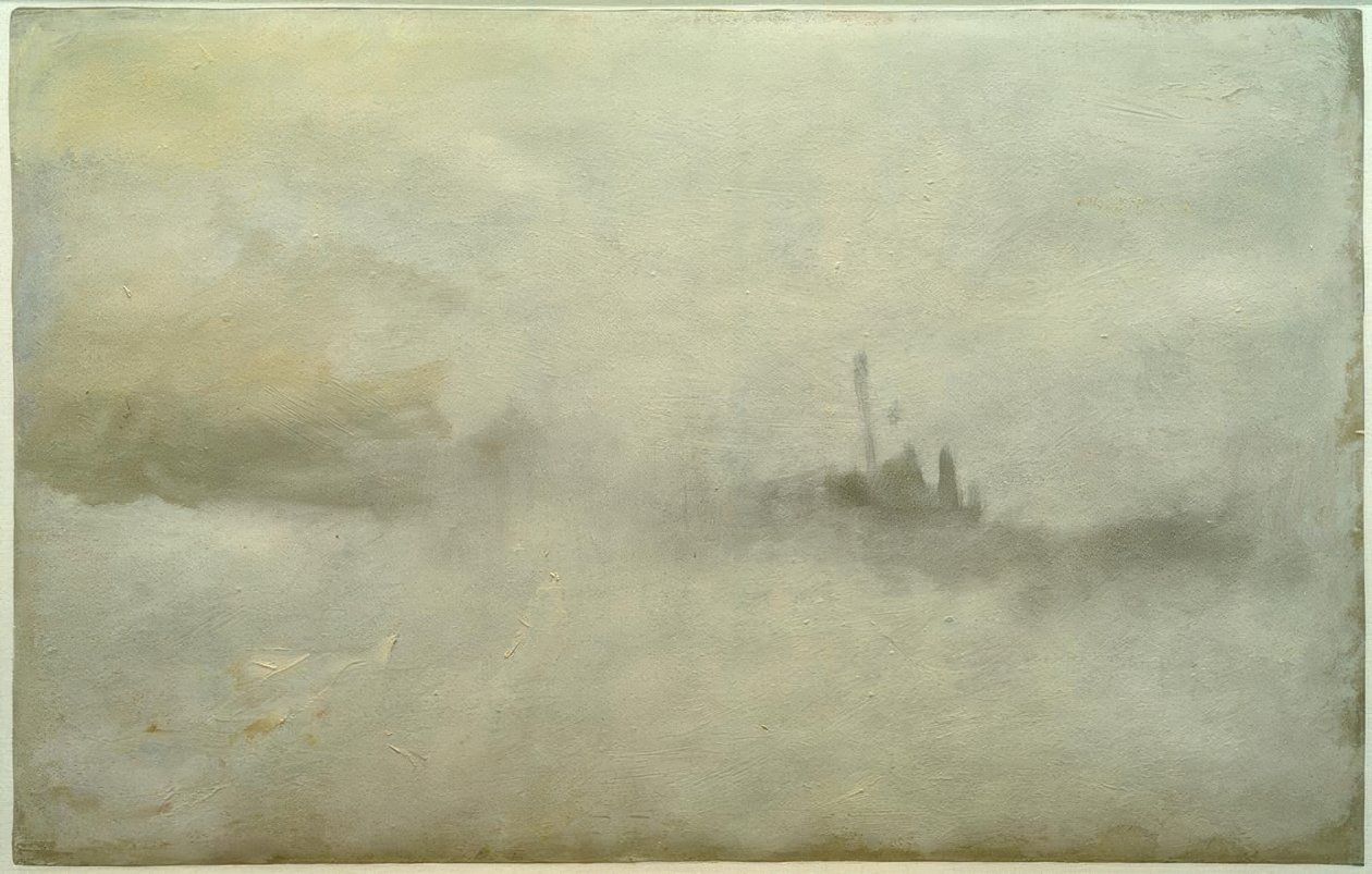 Schiff in einem Sturm(?) von Joseph Mallord William Turner