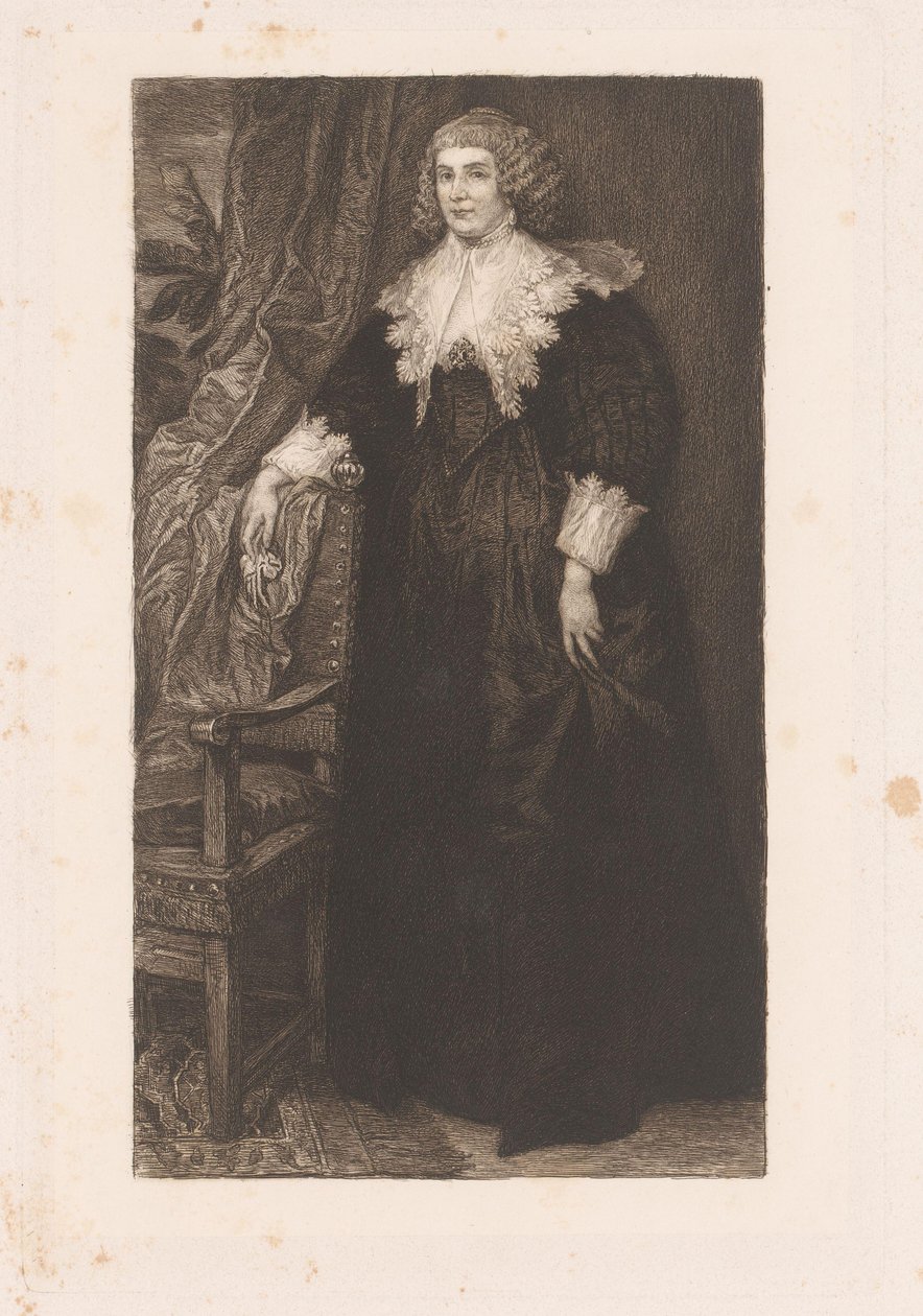 Porträt von Anna van Craesbecke von William Unger